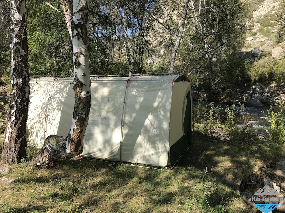 отапливаемая палатка